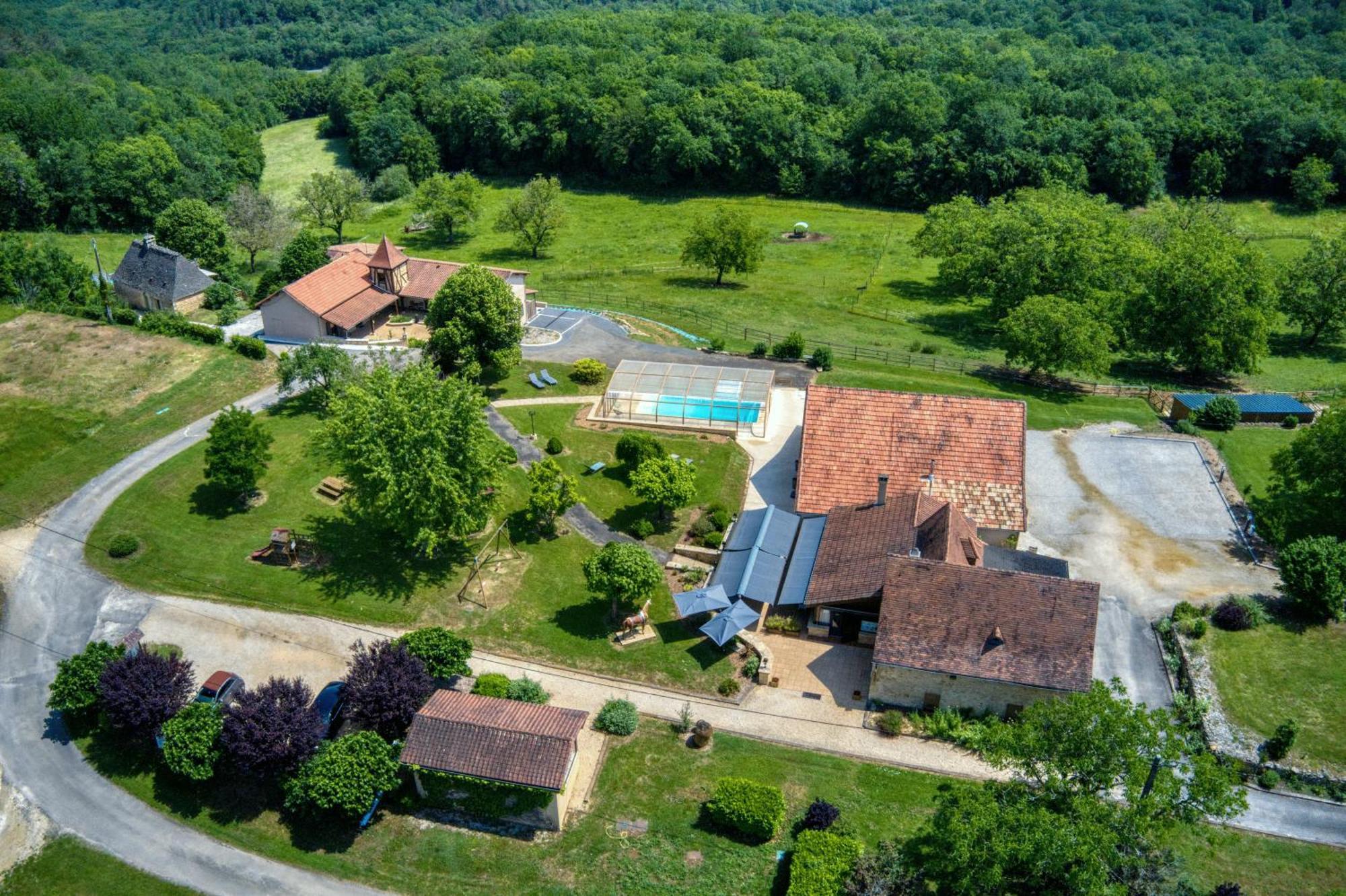 Domaine De La Rhonie Hotel Meyrals Buitenkant foto